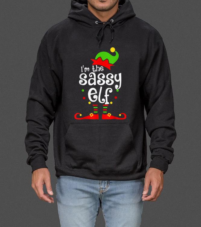 Nice I'm The Sassy ELF Christmas Xmas Funny Matching Squad Gift sweater