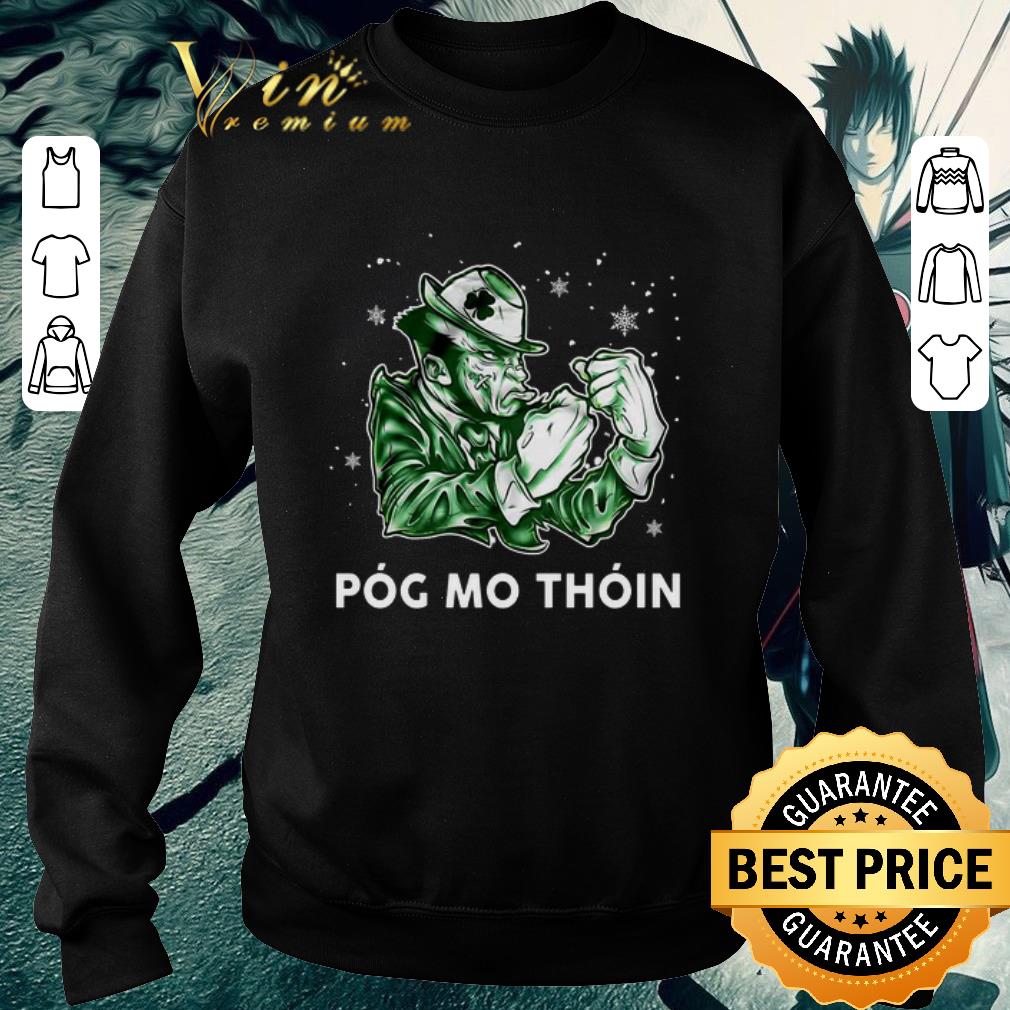 Nice Irish Pub Pog Mo Thoin Christmas shirt