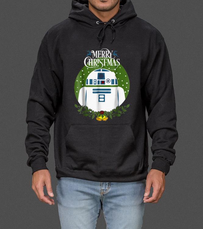 Nice Star Wars R2-D2 Merry Christmas Wreath Bells Graphic sweater