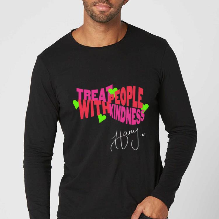 Nice Treat people with kindness signature shirt