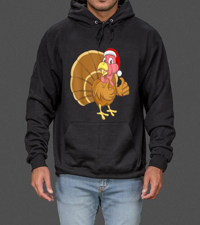 Nice Turkey Santa Funny Christmas & Thanksgiving Turkey Day Gift sweater