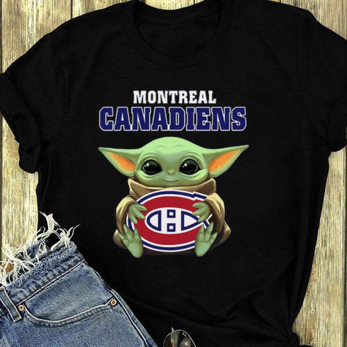 Official Baby Yoda Hug Montreal Canadiens shirt