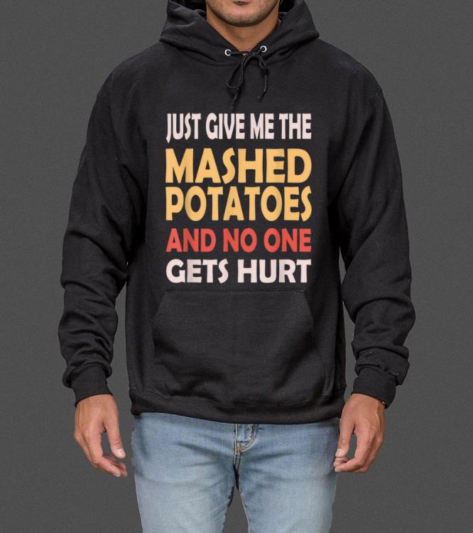 Official Just Give Me The Mashed Potatoes Funny Thanksgiving Xmas sweater