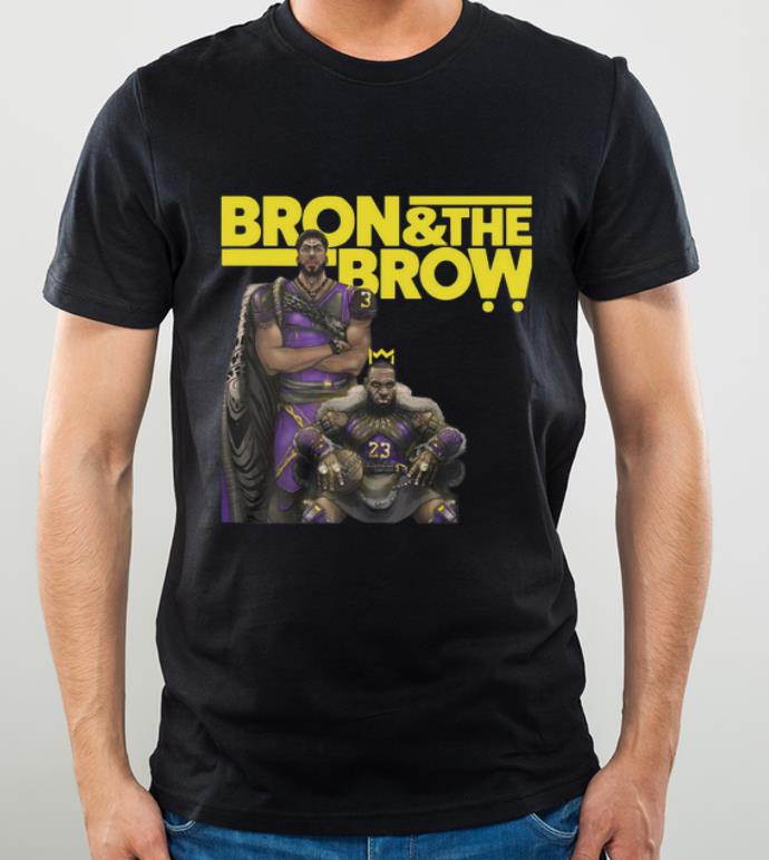 Official LeBron James Bron & The Brow Anthony Davis Los Angeles Lakers shirt