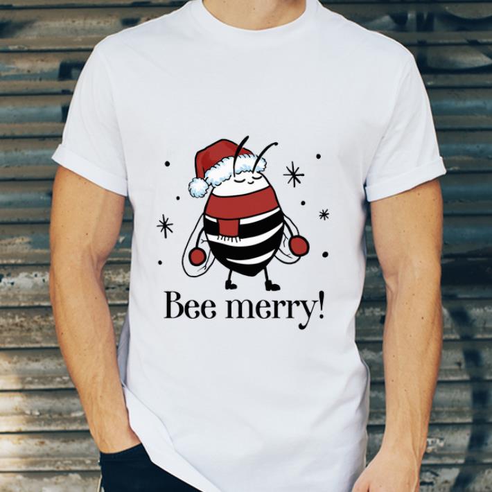 Official Santa Bee merry Christmas shirt