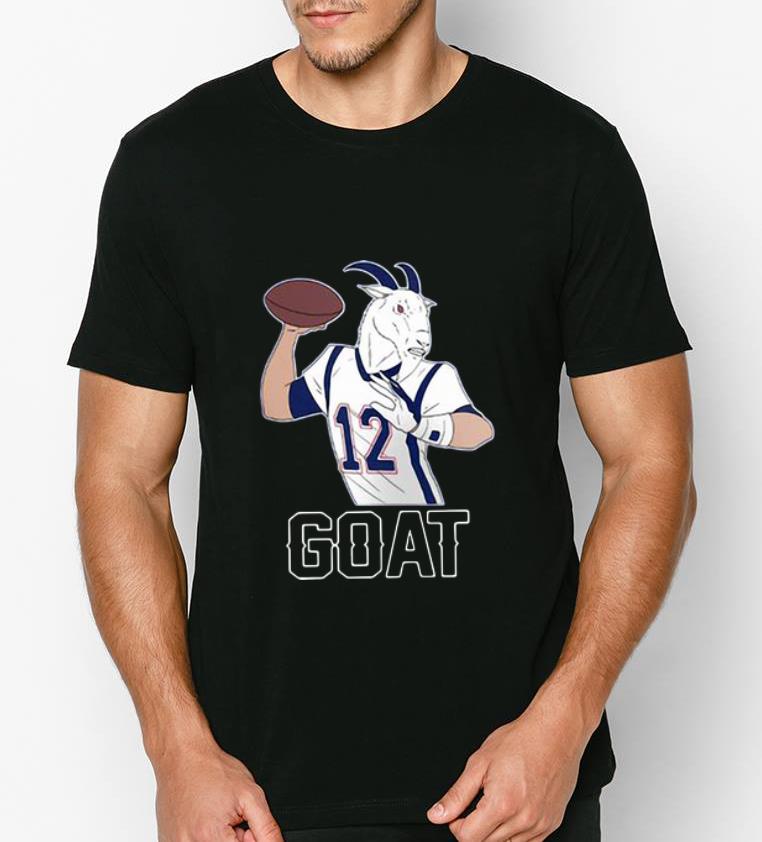 Official Tom Brady GOAT 12 New England Patriots shirt