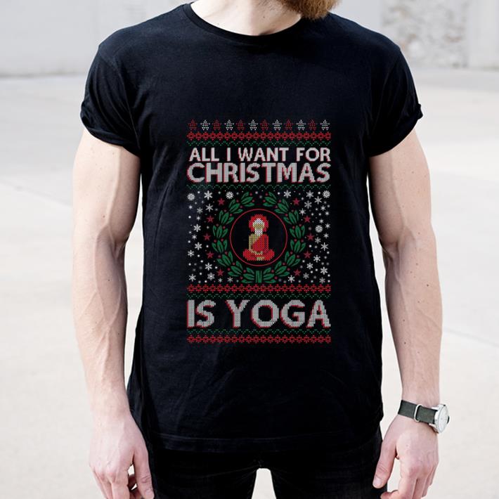 Original All I want for christmas is Yoda ugly christmas shirt