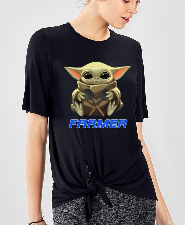 Original Baby Yoda Hug Farmer shirt
