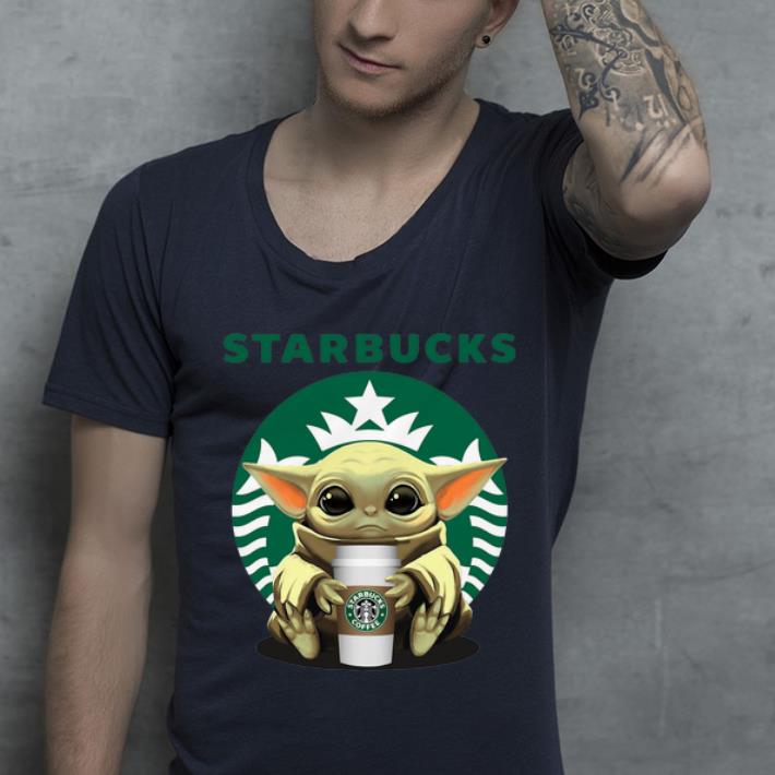 Original Baby Yoda Hug Starbucks Coffee shirt