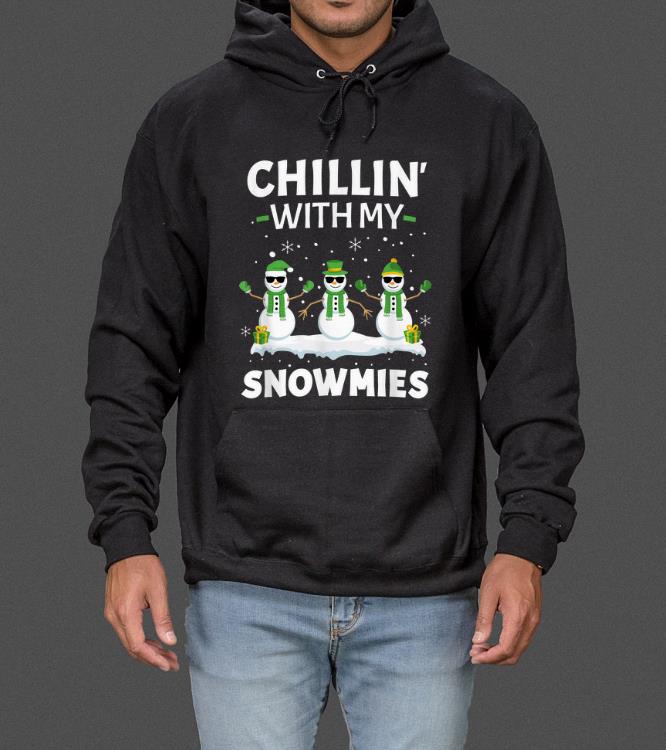 Original Chillin With My Snowmies Funny Snowman Christmas sweater