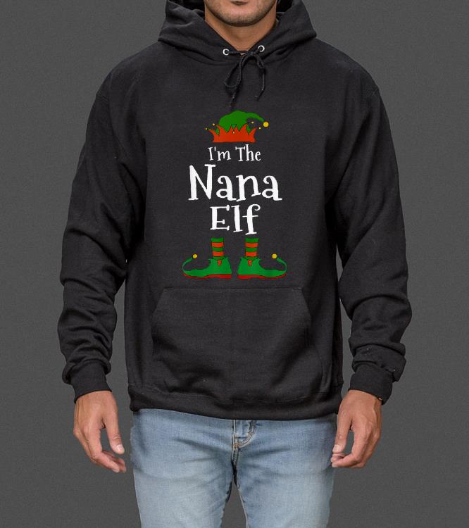 Original I'm The Nana Elf Family Matching Funny Christmas Group Gift sweater