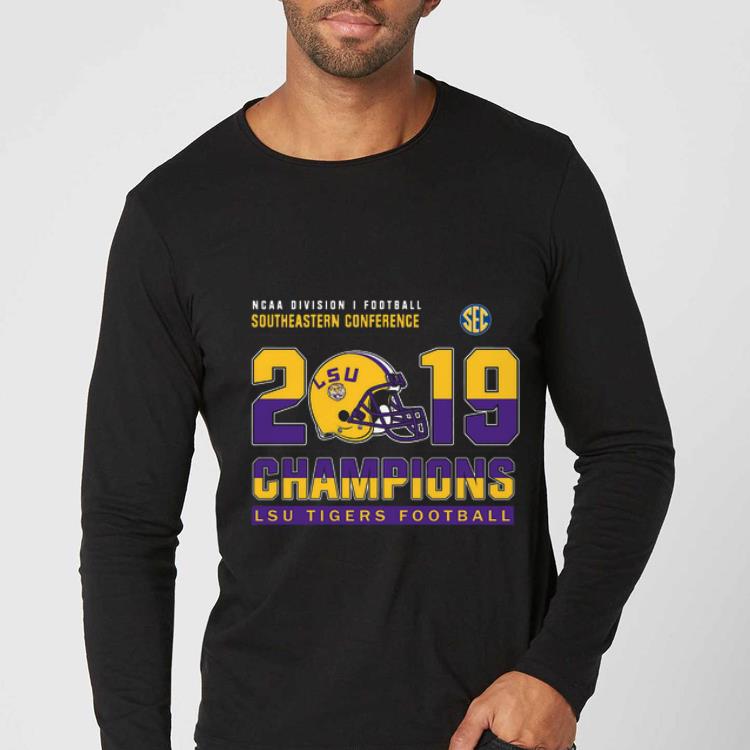 Original LSu Tigers Football Ncaa division football southeastern conference 2019 champions shirt