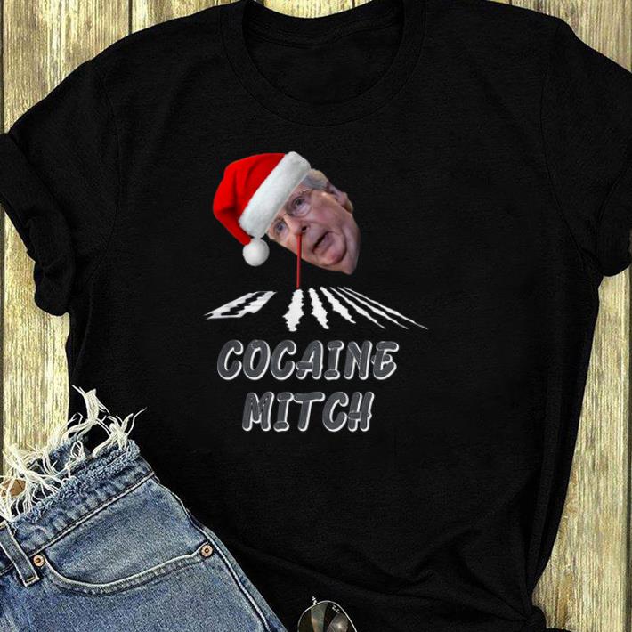 Original Santa Cocaine Mitch Christmas shirt
