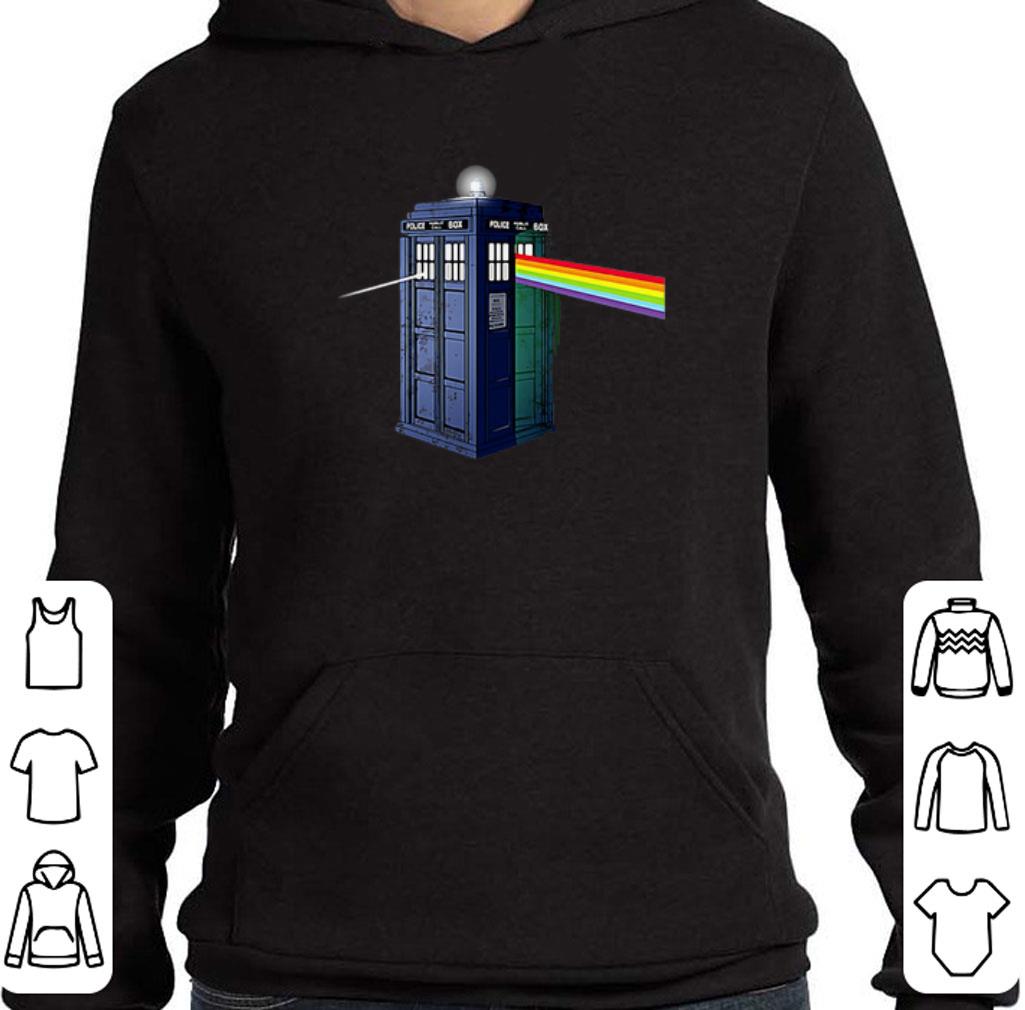 Pink Floyd Doctor Who Tardis Dark Side of the Booth shirt 6 Pink Floyd Doctor Who Tardis Dark Side of the Booth shirt