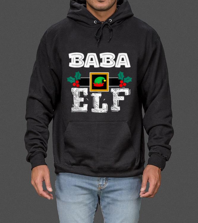Premium BABA - ELF Heart Christmas Matching Family Ugly Gift sweater
