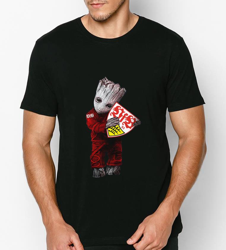 Premium Baby Groot hug Stuttgart shirt
