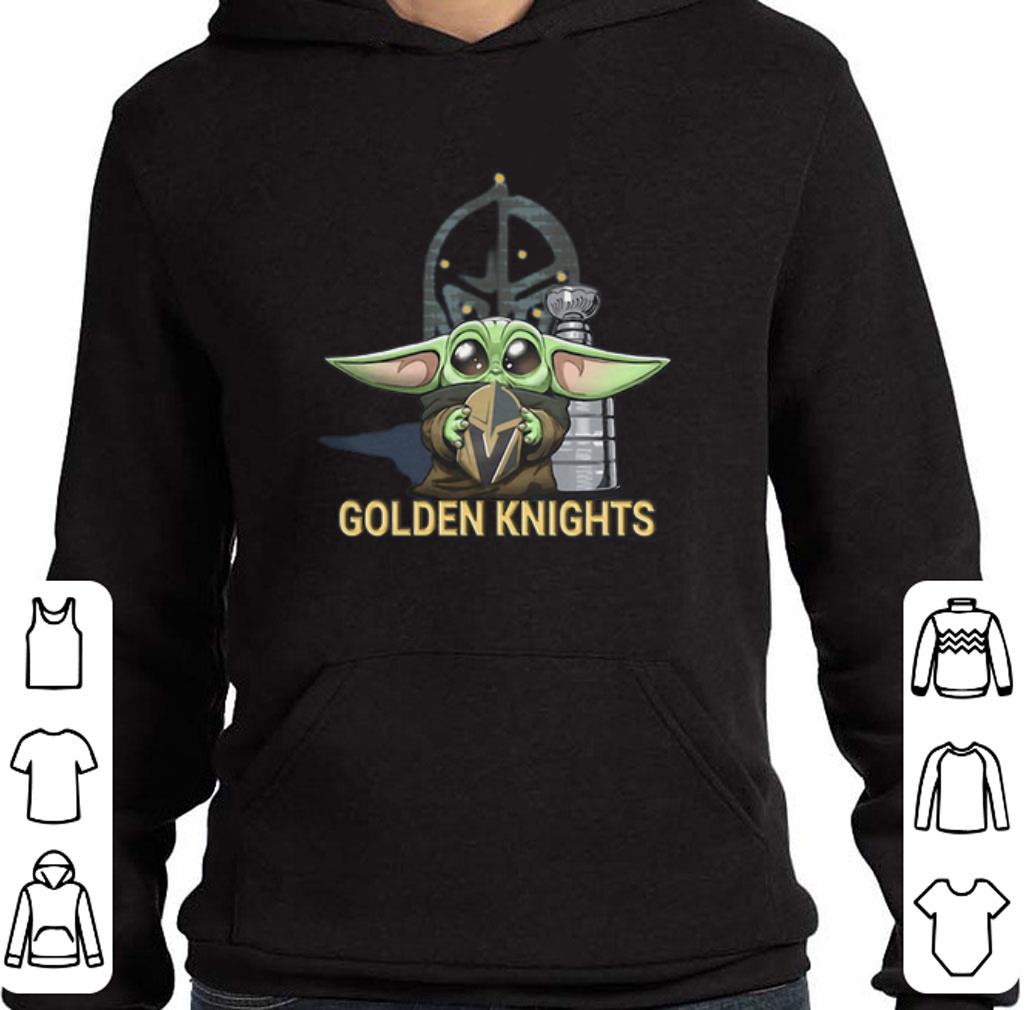 Premium Baby Yoda hug Vegas Golden Knights Star Wars Mandalorian shirt