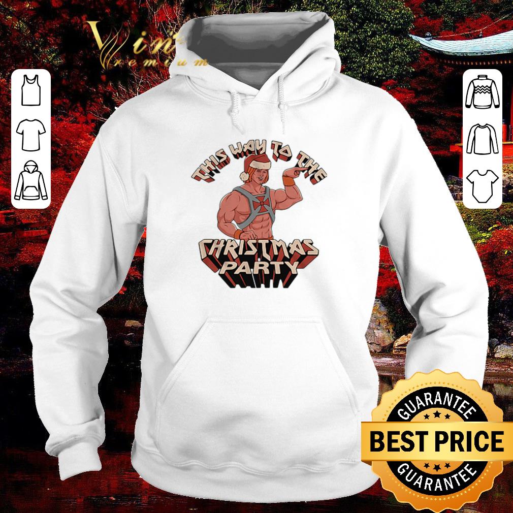 Premium He-Man This way to the Christmas party shirt