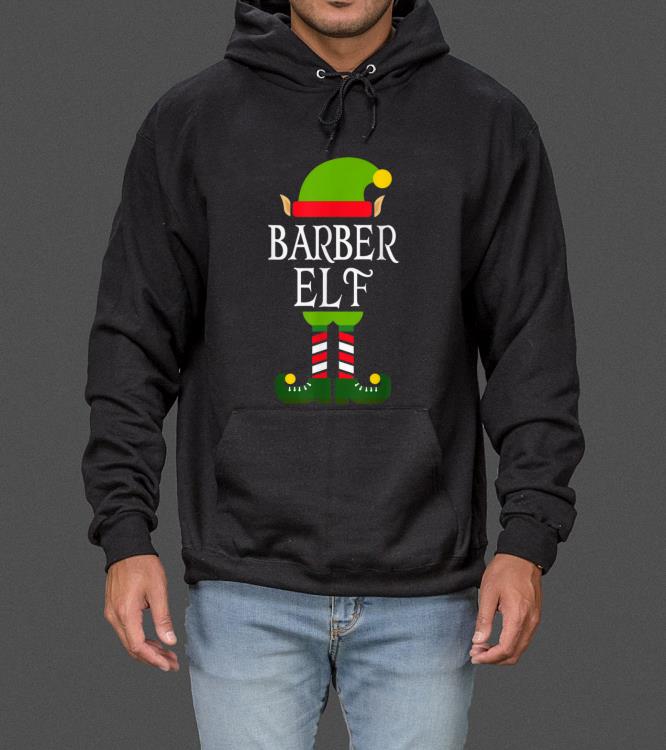 Premium I'm The Barber Elf Family Matching Christmas Pajama sweater
