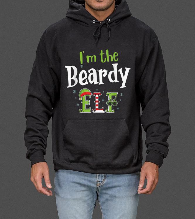 Premium I'm The Beardy Elf Matching Elf Family PJ Xmas Gift sweater