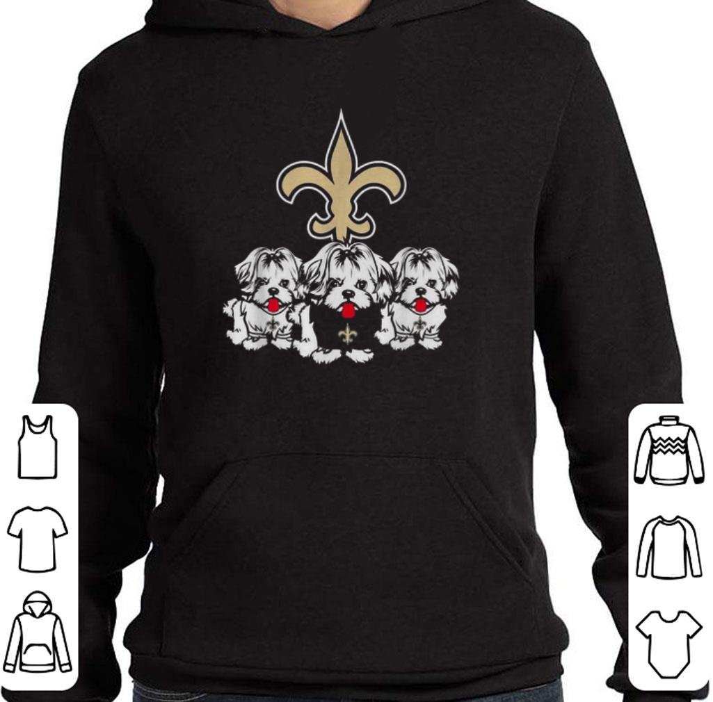 Premium New Orleans Saints Shih Tzu shirt 6 Premium New Orleans Saints Shih Tzu shirt