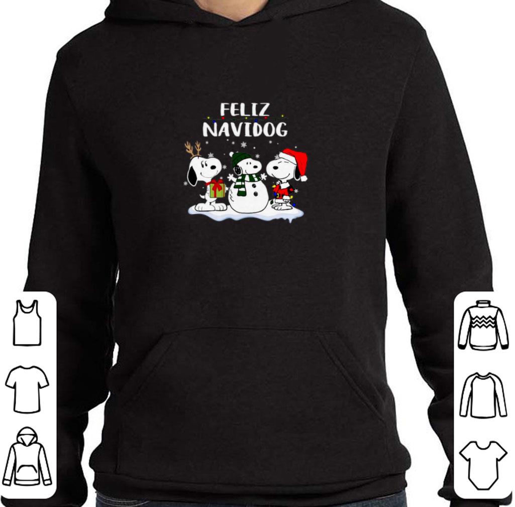 Premium Snoopy Feliz Navidog Christmas shirt