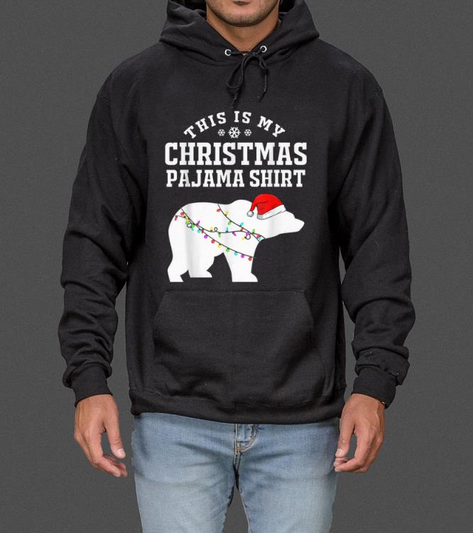 Premium This is My Christmas Pajama Polar Bear Funny Xmas Gift sweater