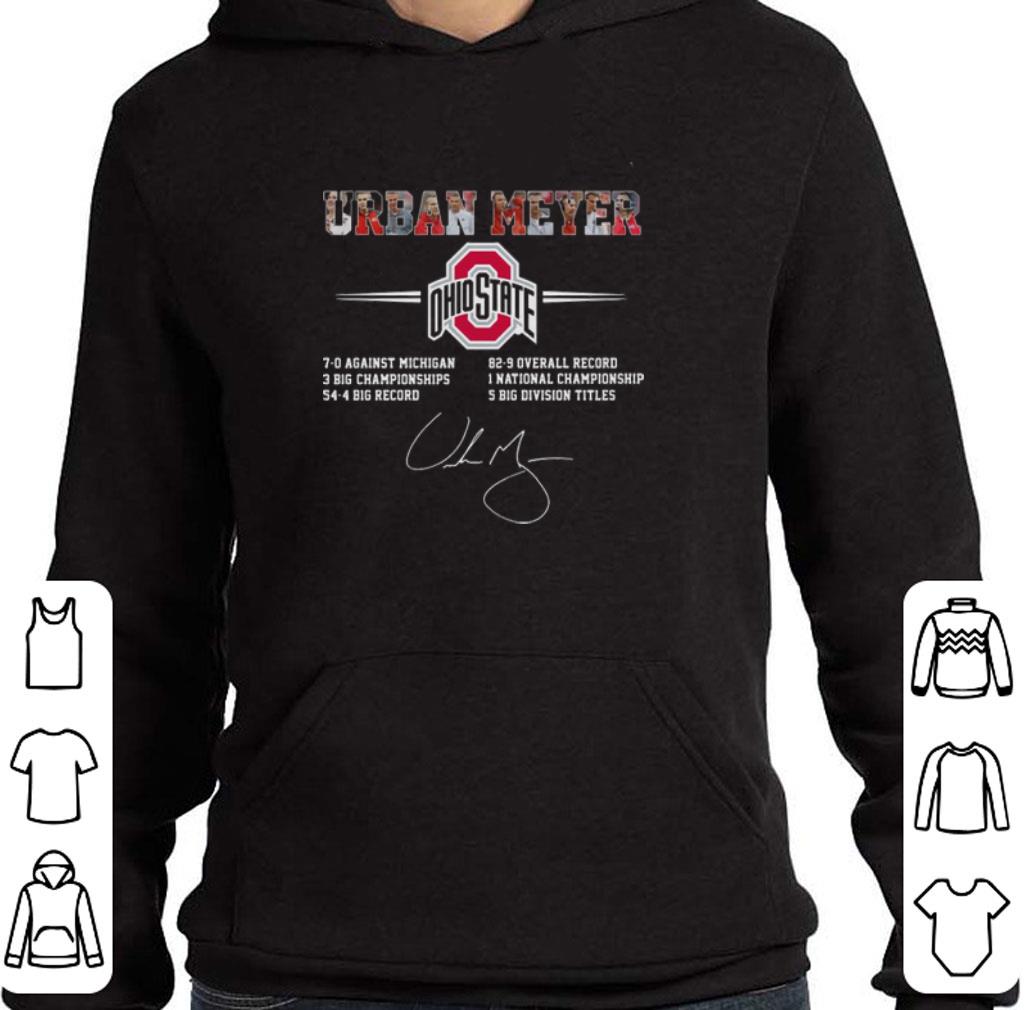 Premium Urban Meyer Ohio State Buckeyes Signature Autograph shirt