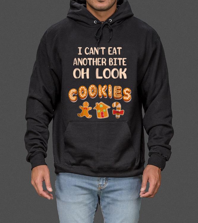 Pretty Can't Eat Another Bite Look Cookies Funny Christmas sweater