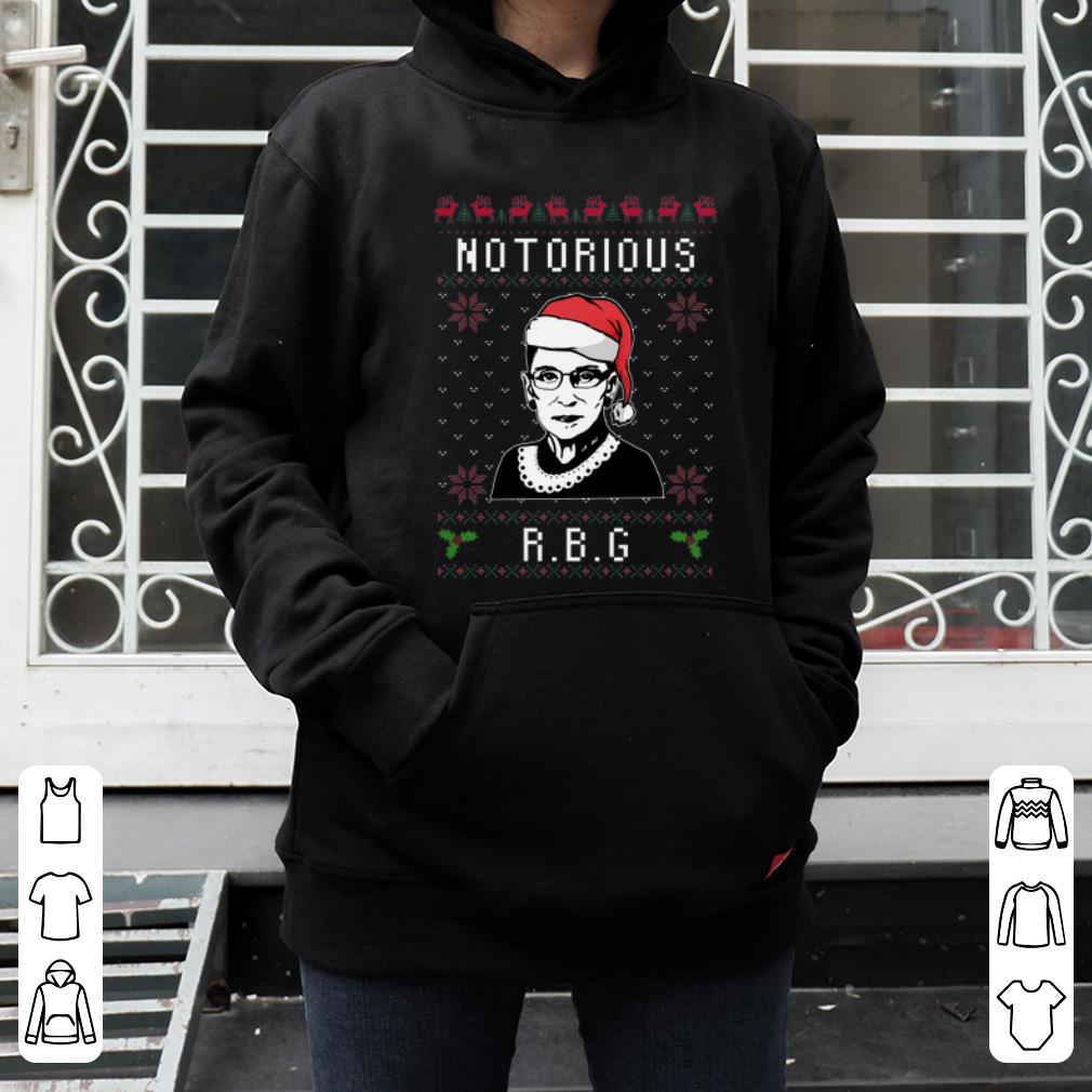 Pretty Christmas Notorious RBG Ugly Christmas shirt