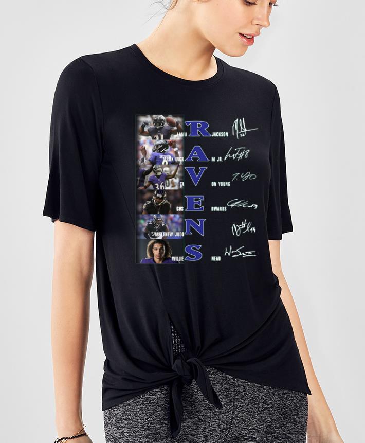 Pretty Ravens Lamar Jackson Mark Ingram Jr Java Young Gused Wards Matthew Judon Willie Snead Signatures shirt