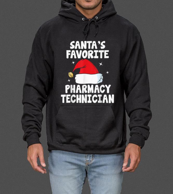 Pretty Santa's Favorite Pharmacy Technician Funny Xmas sweater