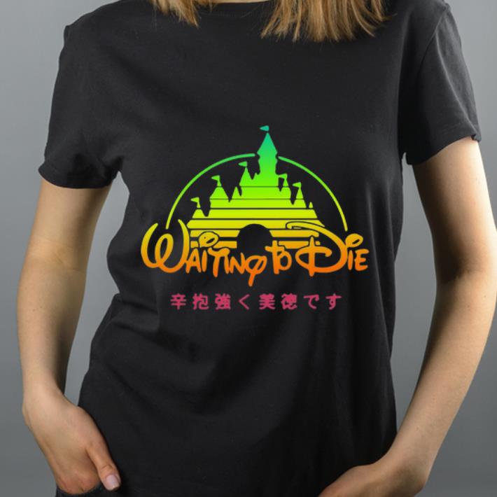 Pretty Waiting To Die Vaporwave Disney shirt