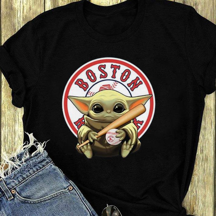 Top Baby Yoda Boston Red Sox shirt