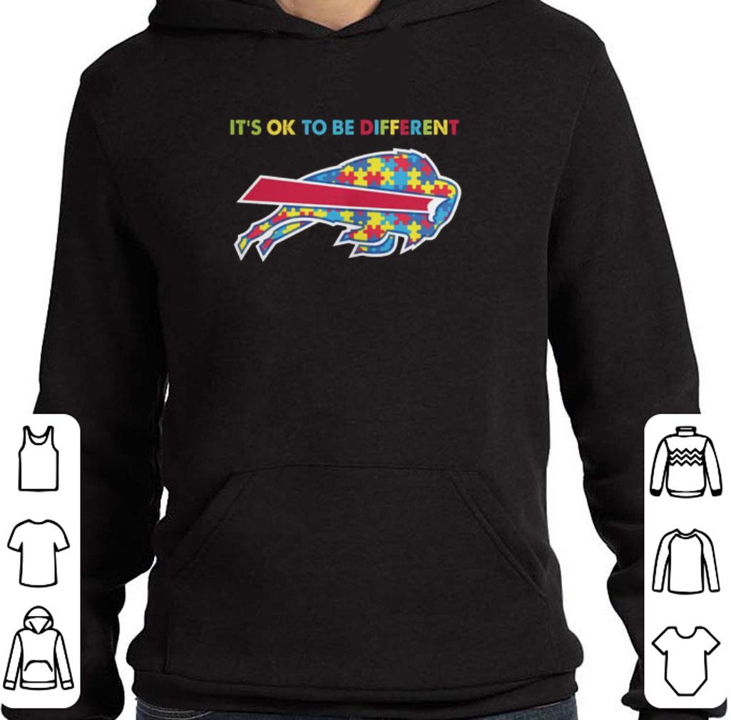 Top Buffalo Bills it's ok to be different Autism Awareness shirt