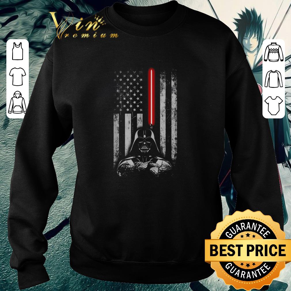 Top Darth Vader American flag Star Wars shirt