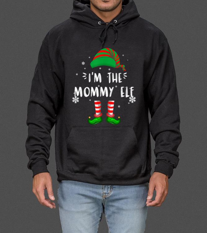 Top I'm the Mommy ELF matching family group Christmas sweater