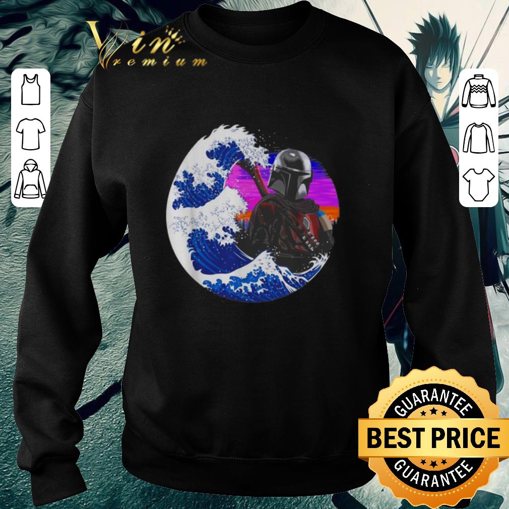 Top Mandalorian Wave Star Wars shirt