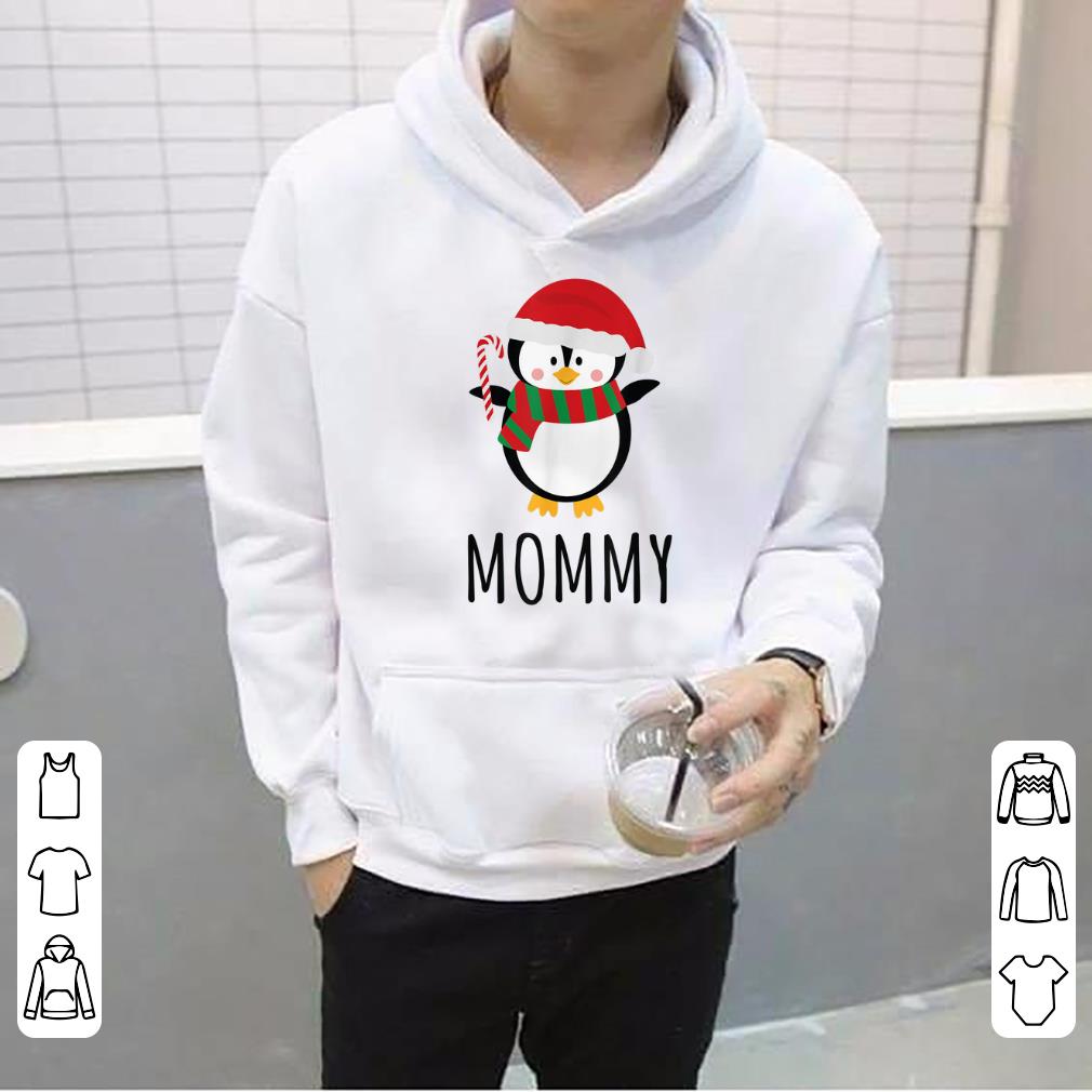 Top Mommy Penguin Christmas Family Matching sweater