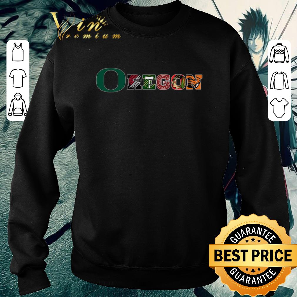 Top Oregon sport teams Portland Trail Blazers Portland Winterhawks shirt
