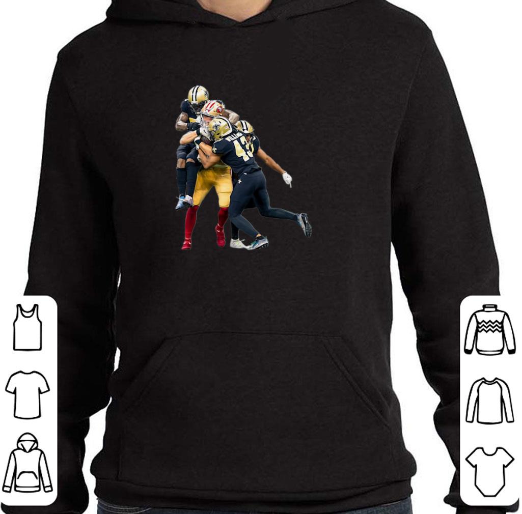 Top San Francisco 49ers vs New Orleans Saints Marcus Williams shirt
