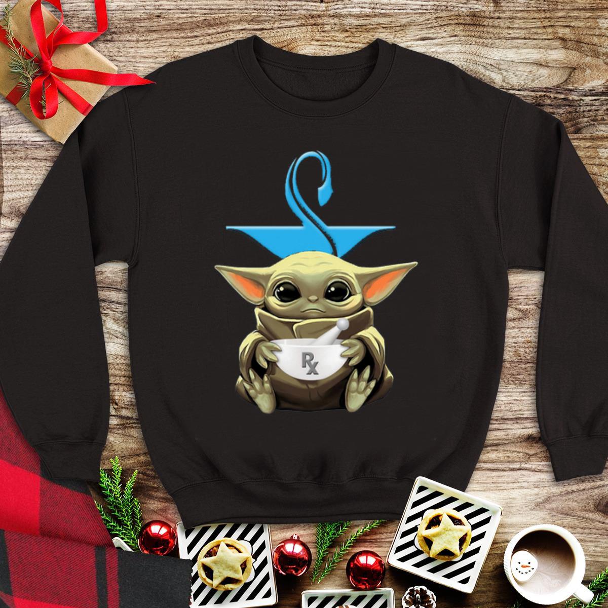 Awesome Baby Yoda Hug Rx shirt