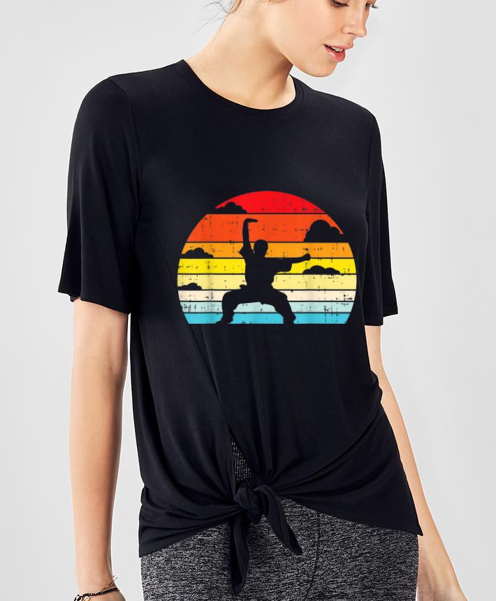 Awesome Shaolin Kung Fu Horse Pose Chinese Martial Arts Vintage shirt