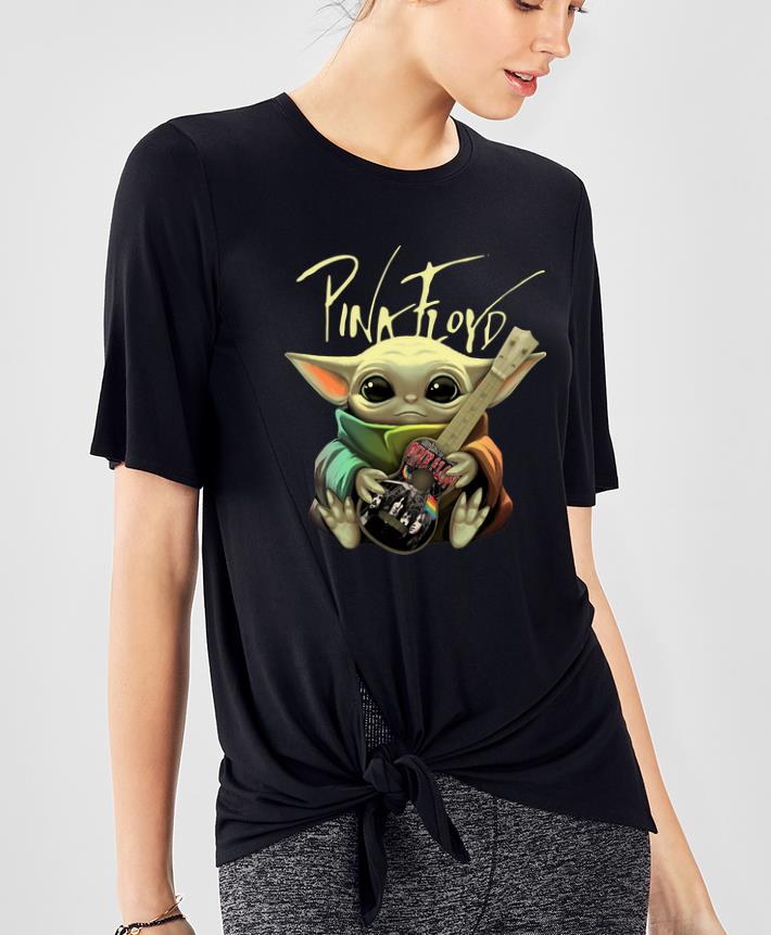 Awesome Star Wars Baby Yoda Hug Pink Floyd shirt