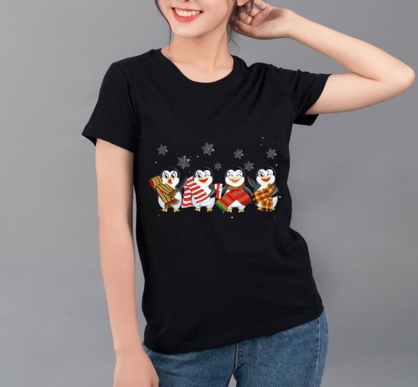 Beautiful Baby Penguin Snow Christmas shirt