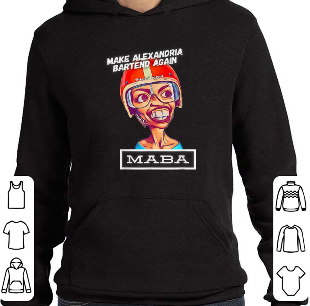 Funny Make Alexandria Bartend again theunitedspot Maba shirt 2 Funny Make Alexandria Bartend again theunitedspot Maba shirt