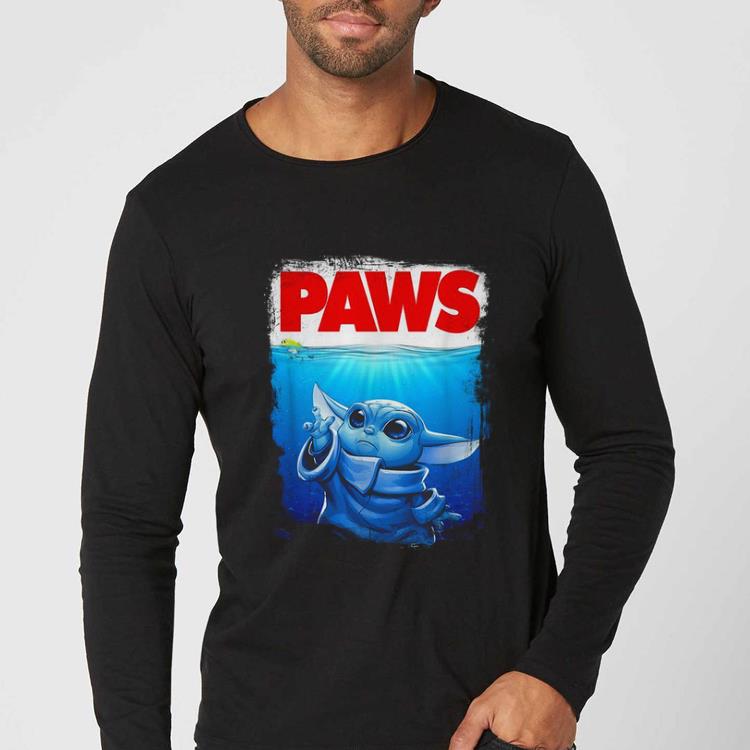 Great Baby Yoda Paws Star Wars Mandalorian shirt