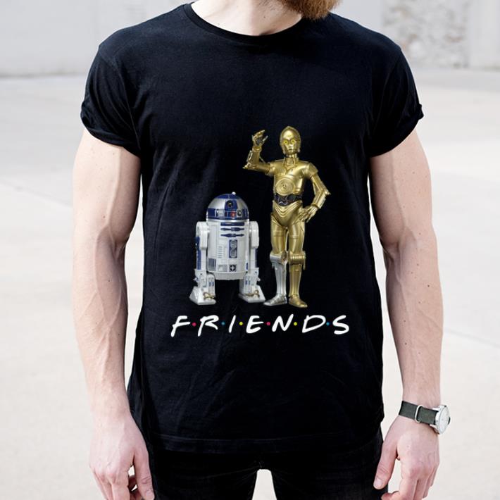 Great r2-d2 and c-3po Friends shirt