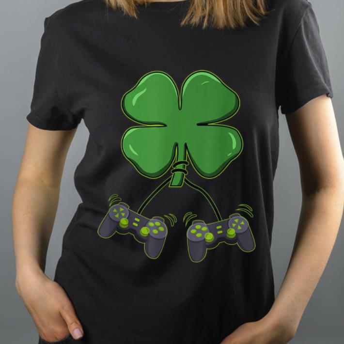 Hot Four-leaf Clover Video Game Controllers shirt