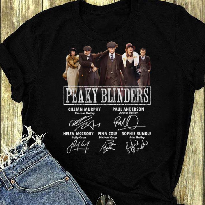 Hot The Peaky Blinders Fookin Signatures shirt